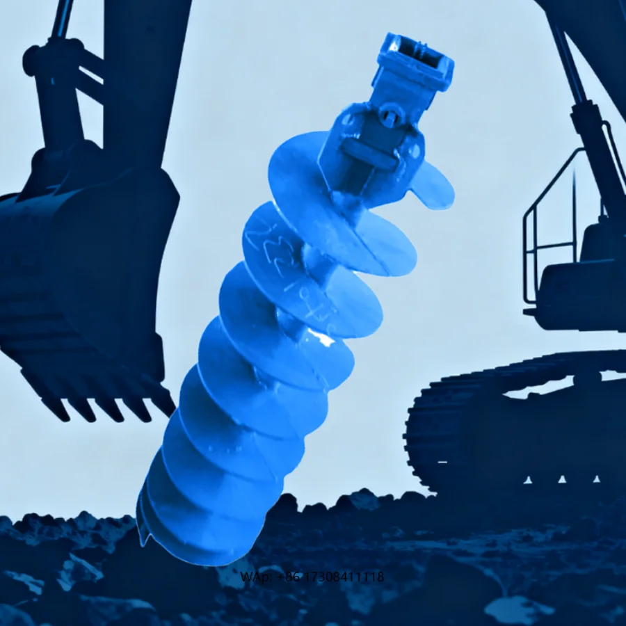 

Высокотвердое шнековое сверло, запасные части для строительной техники, эффективное шнековое сверло для земляного бурения