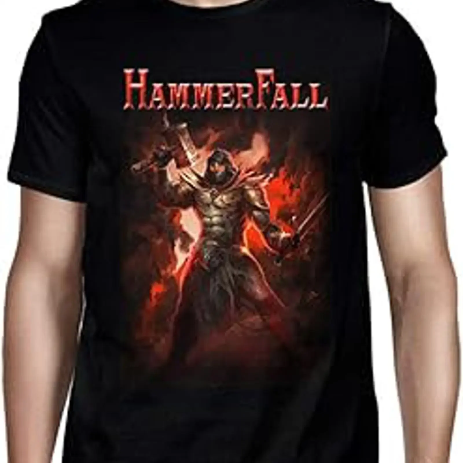 Dress Code Hammerfall Mens Win Or Die Black T Shirt vintage Washed fashion Stretched Versatile homme Breathable Slightly Unisex