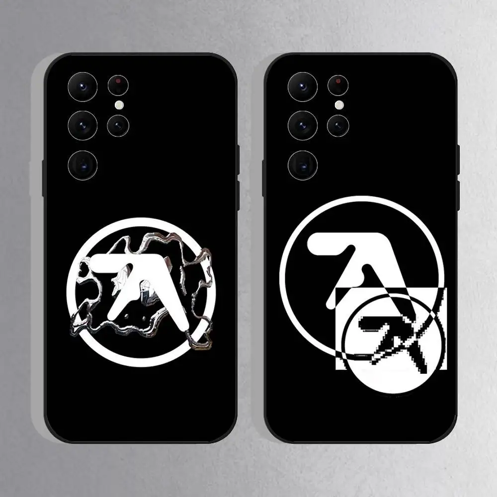

Aphex T-Twin Electronica Phone Case For Samsung S25,S24 Ultra,S20,S30 plus,S22 Plus,S23,Ultra 5G Silicone Black Shell