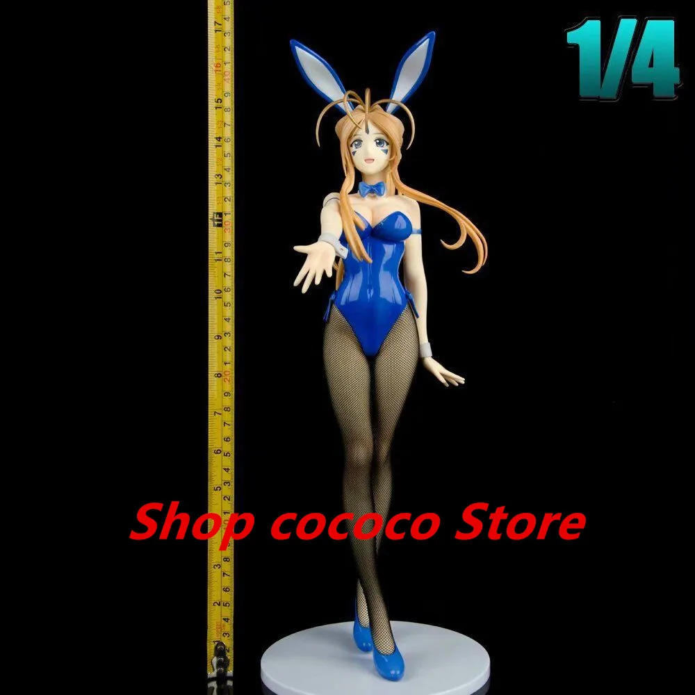 

42 см японское аниме Belldandy B-стиль 1/4 фигурка кролика модель игрушки ПВХ Хонока кролик девушка фигурки статуя рождественские подарки