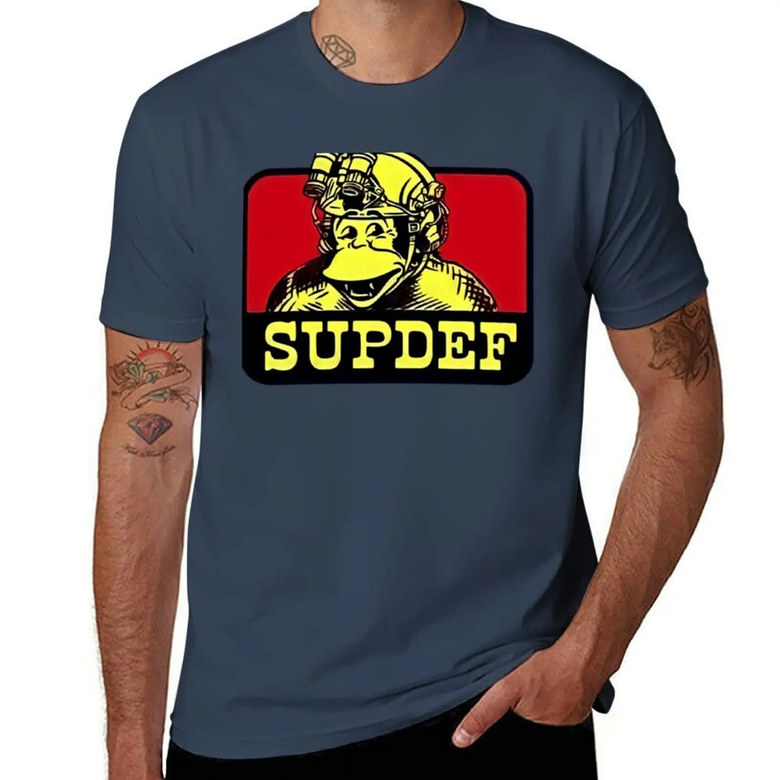 

SUPDEF T-Shirt t shirts for man slim fit black cotton t-shirt plain for man package T-Shirt