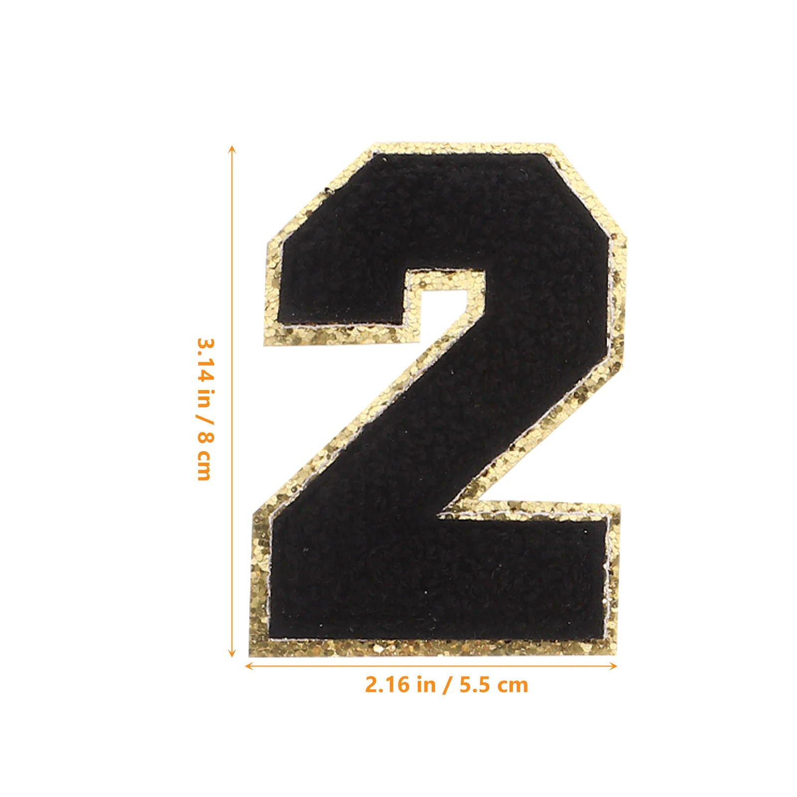

8Pcs Creative Number Patches Embroidered Sew on Appliques DIY Clothes Jackets Bags Sewing Repair Patch Number Patches