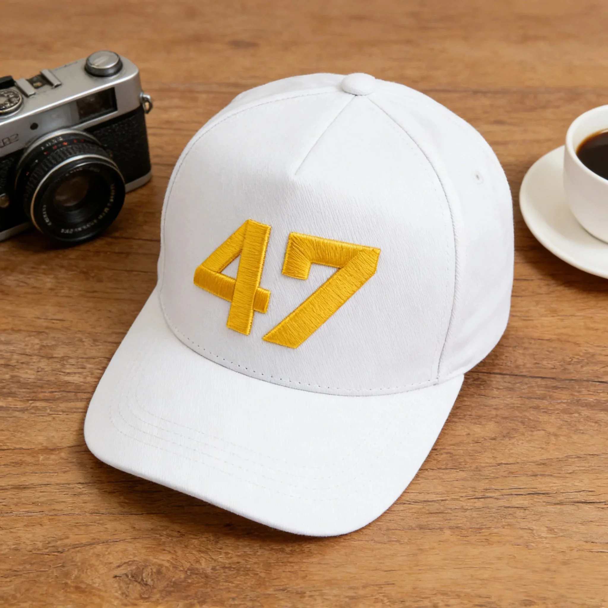 Charlie Kirk Hut, Goldstickerei, USA 47, Baseballkappe für Männer und Frauen, republikanische Geschenkhüte, weiß – Detail 37