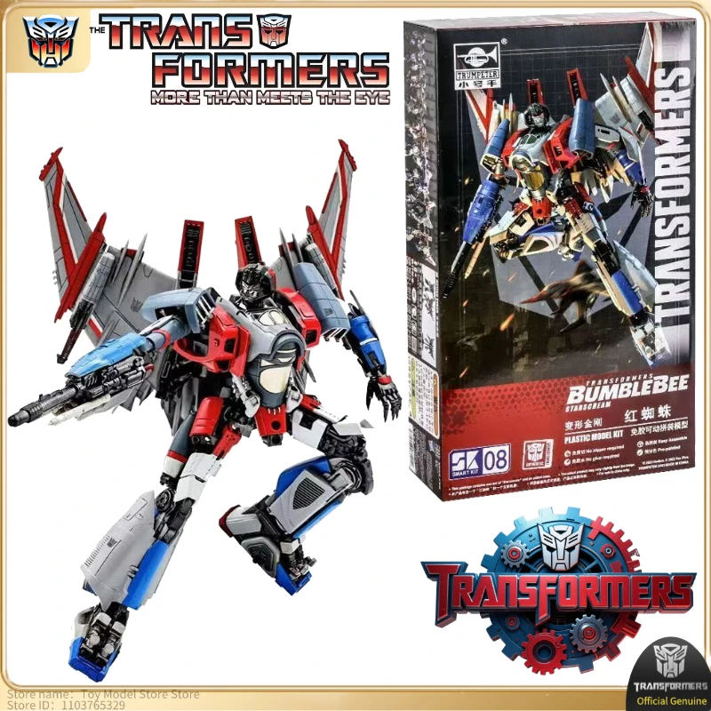 

Оригинальный в наличии Трансформер SK08 Starscream Сборка модели студийной серии Подвижная собранная модель Коллекционирование хобби Подарок