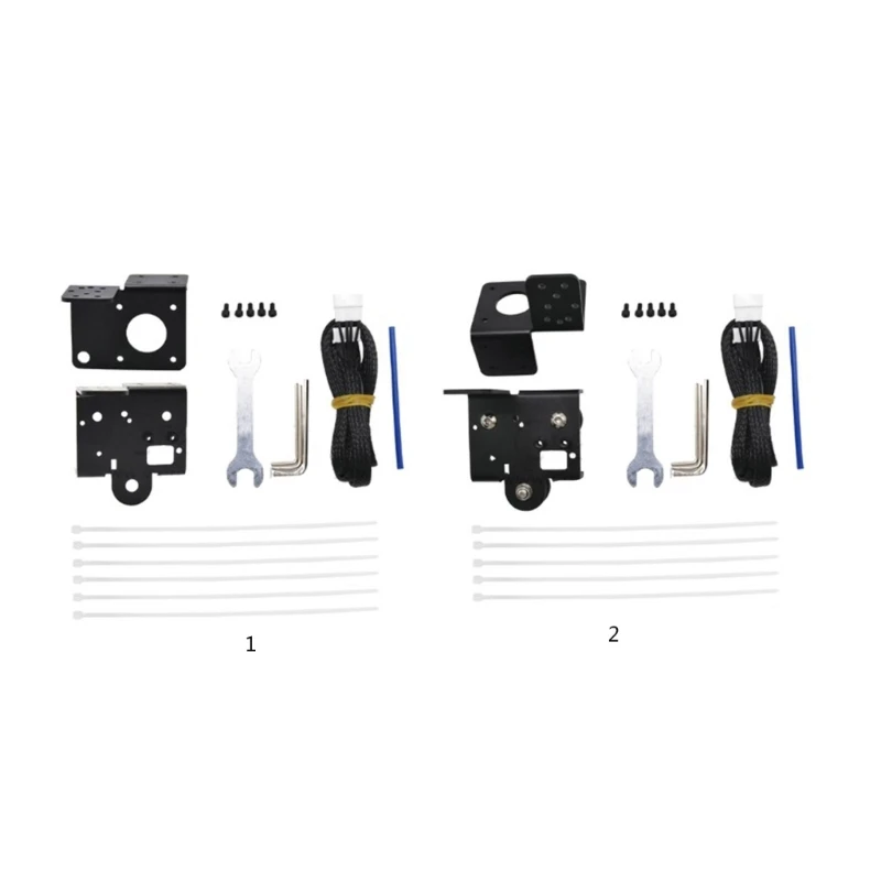 3D Printer Extruder Back Support Plate with Pulley for Ender 3 Metal Backplane