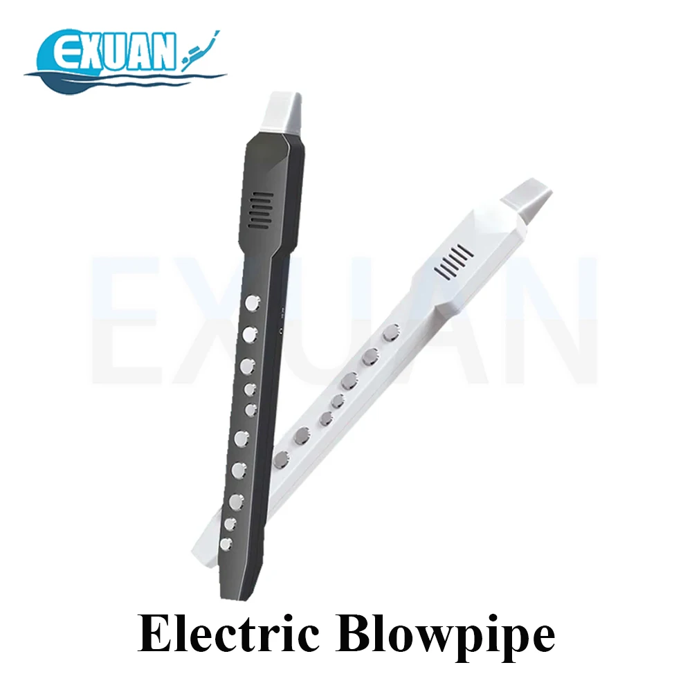 Electric Blow Tube Electronic Saxophone Cucurbit Flute Wind Instrument Suona Flute Electric Blowpipe Bluetooth MIDI Connection