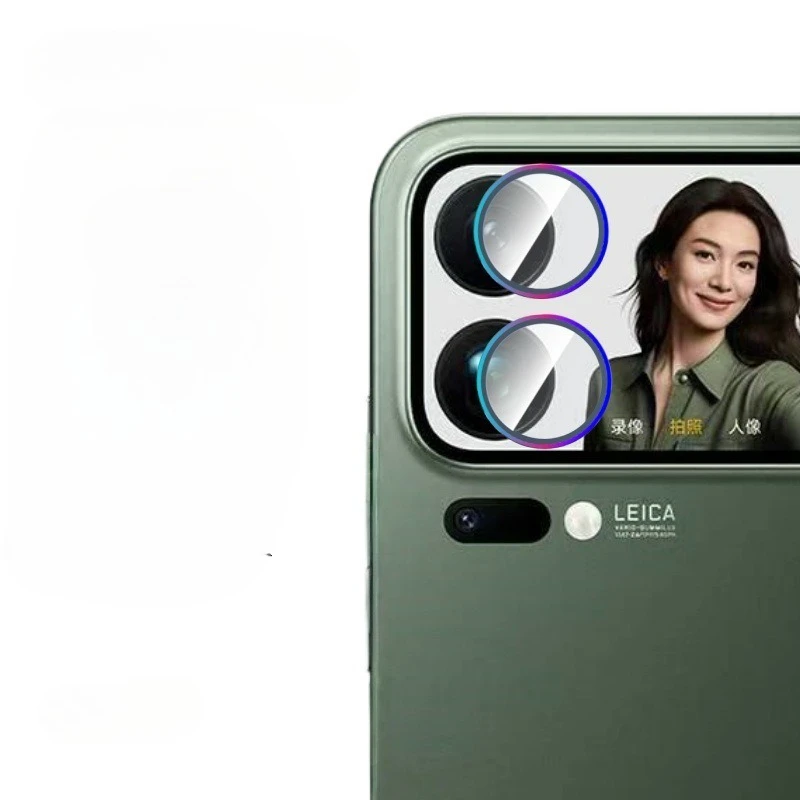 1 مجموعة عدسة فيلم حامي ل Xiaomi 17 برو ماكس حلقة معدنية كاميرا حماة ل Xiaomi Mi17 Mi17Pro عدسة غطاء زجاجي #2