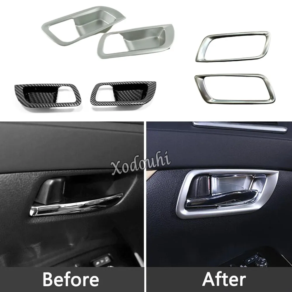 

Накладки на внутреннюю отделку дверных ручек для Toyota Alphard Vellfire 2016-2020, 2 шт.