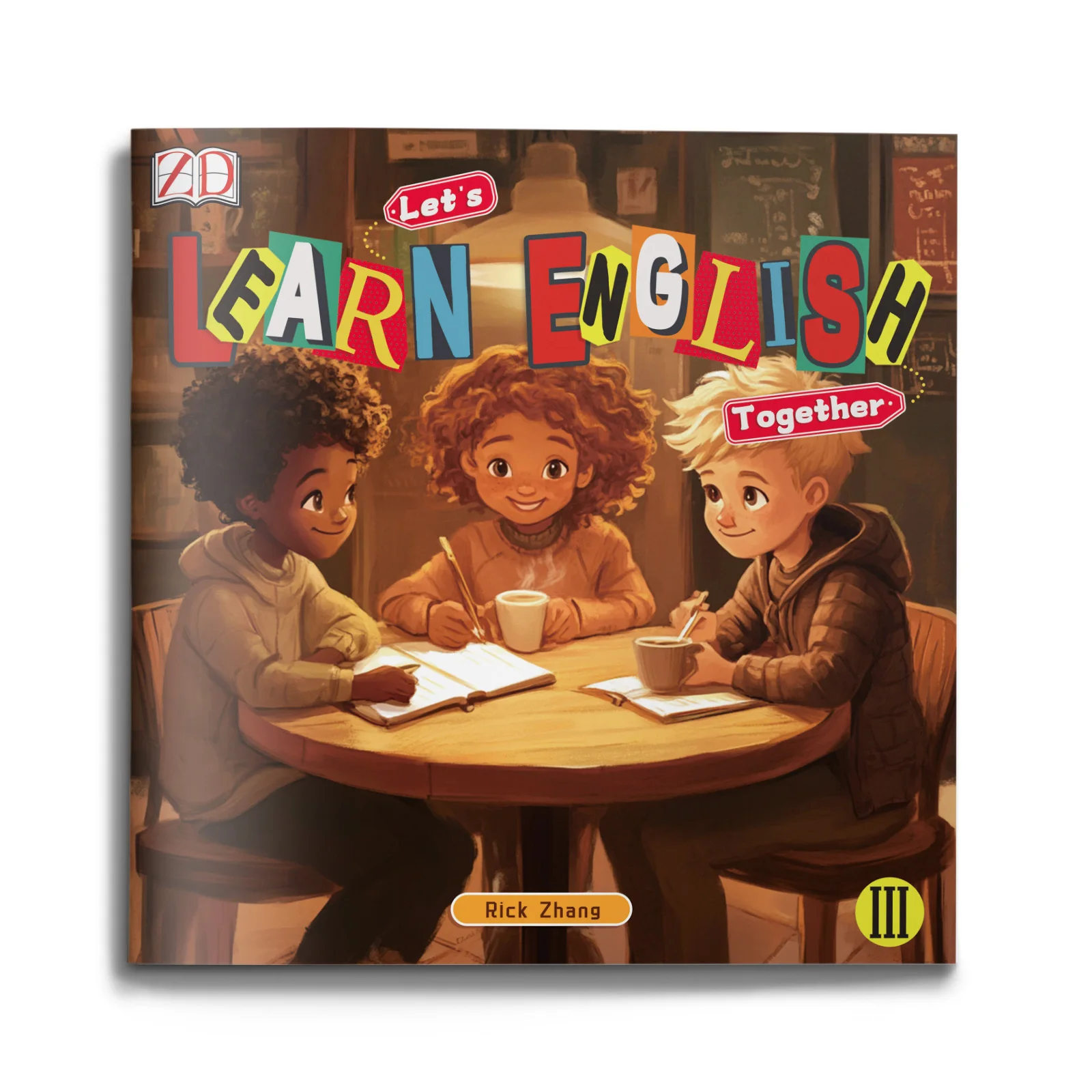 Learn English Together Notebooks, English Reading and Writing Practice, Vocabulary Building, Sentence Exercises, Reading