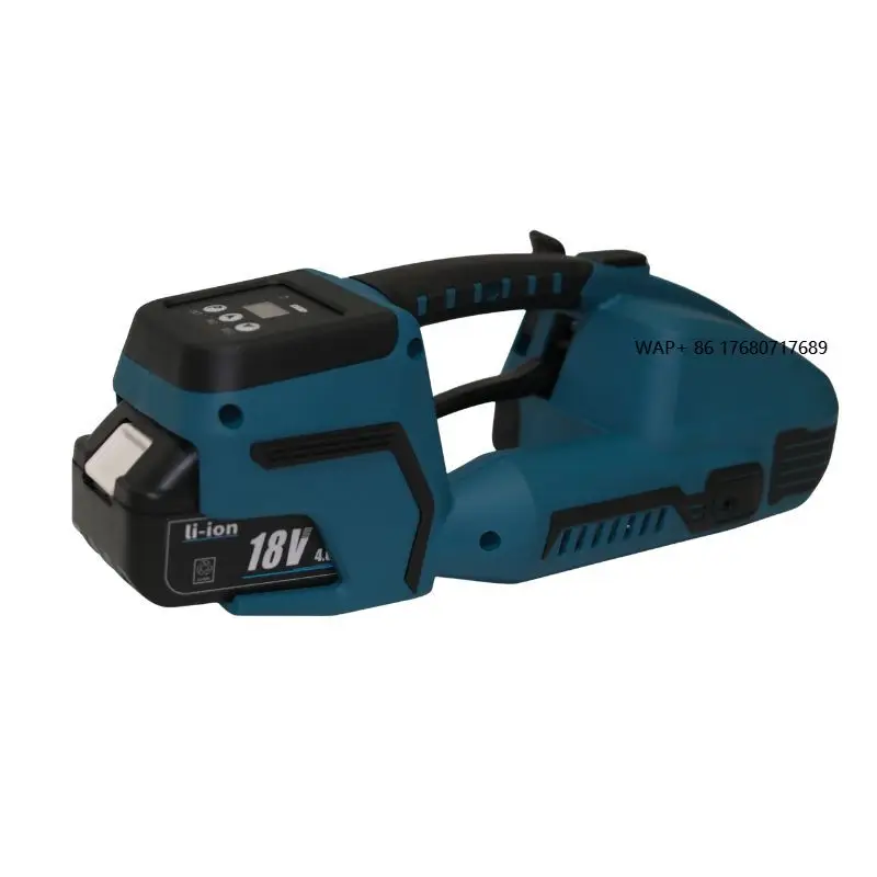 Automatic Rebar Strapping Machine 3200N Electric Motor Rechargeable Lithium Battery 21V Favorable Price Paper Packaging Material