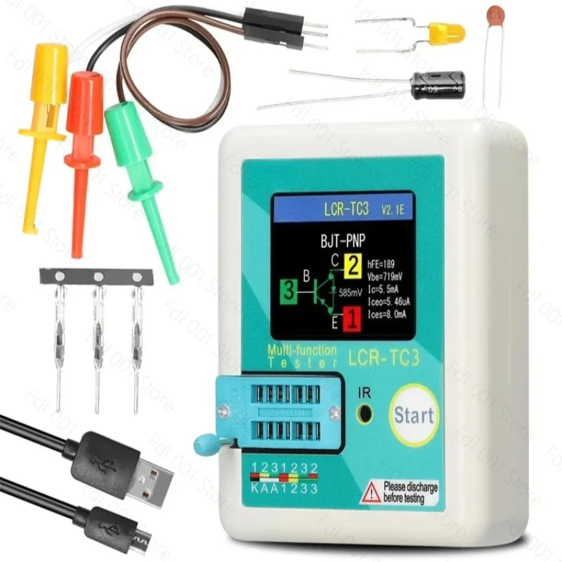 Transistor Tester Multimeter For Diode Triode LCR-TC3