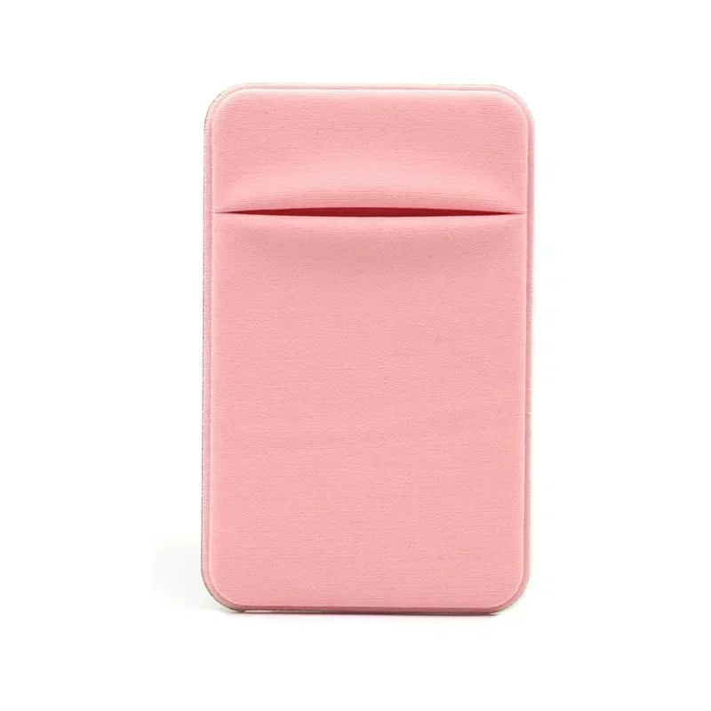 Silicone Card Slot Bag Holder Universal Cellphone Back Card Cover Pocket Mobile Phone Back Shell Card Holder Bag 58*94mm