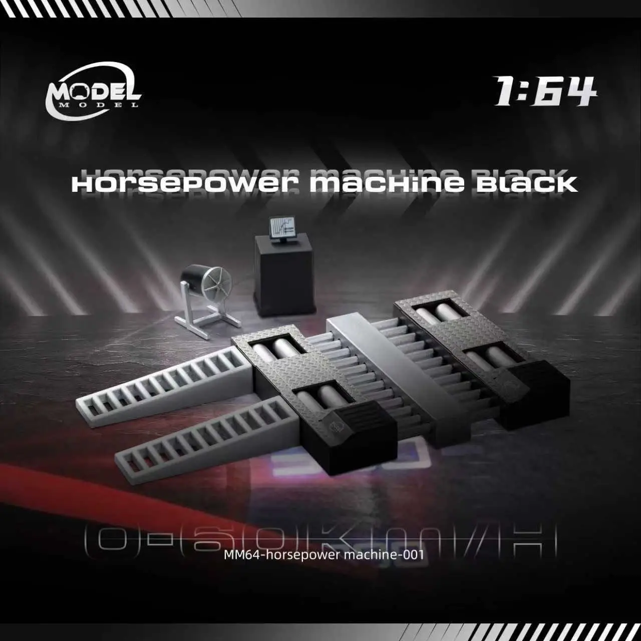 ما قبل البيع * نموذج 1/64 آلة حصان قابل للتعديل قاعدة العجلات نموذج المشهد * شحن أكتوبر