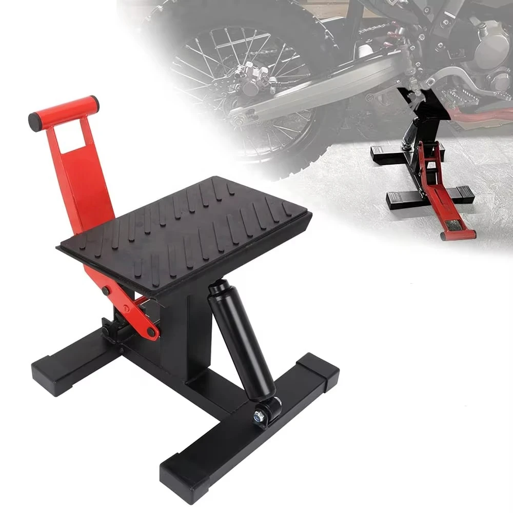 

Motorcycle Dirt Bike Stand 1000Lbs Capacity Lift Jack Motorcycle Lifting Maintenance Stool