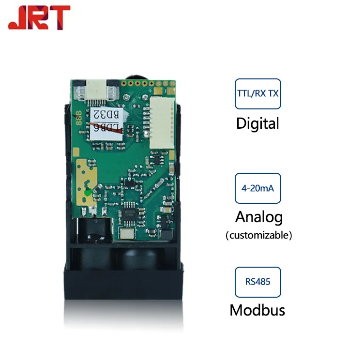 Digital Laser Measure Module WIFI 40m Rs 485 MODBUS Laser Distance Sensor For Tunnel