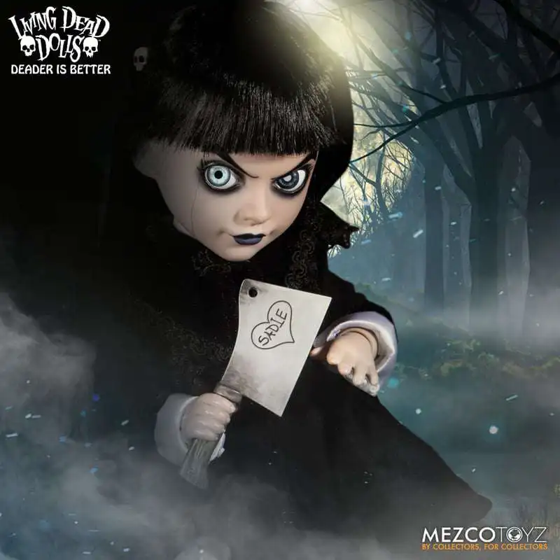 Mezco Female Soldier Living Dead Dolls Sadie Model Full Set 10In Cloth Gown Action Figure Movable Doll Collection Boys Gifts