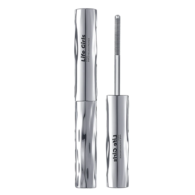 Life Girls 0,05 mm Stahlrohr-Schwerkraft-Mascara, wasserfest, langlebig, dicker Wimpernprimer, einfach zu verwenden, geeignet für Anfänger
