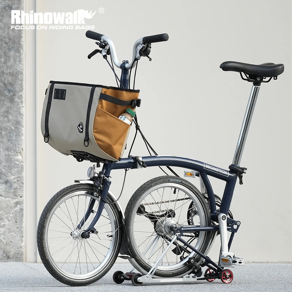 rhinowalk folding bike bag bicycle handlebar bag