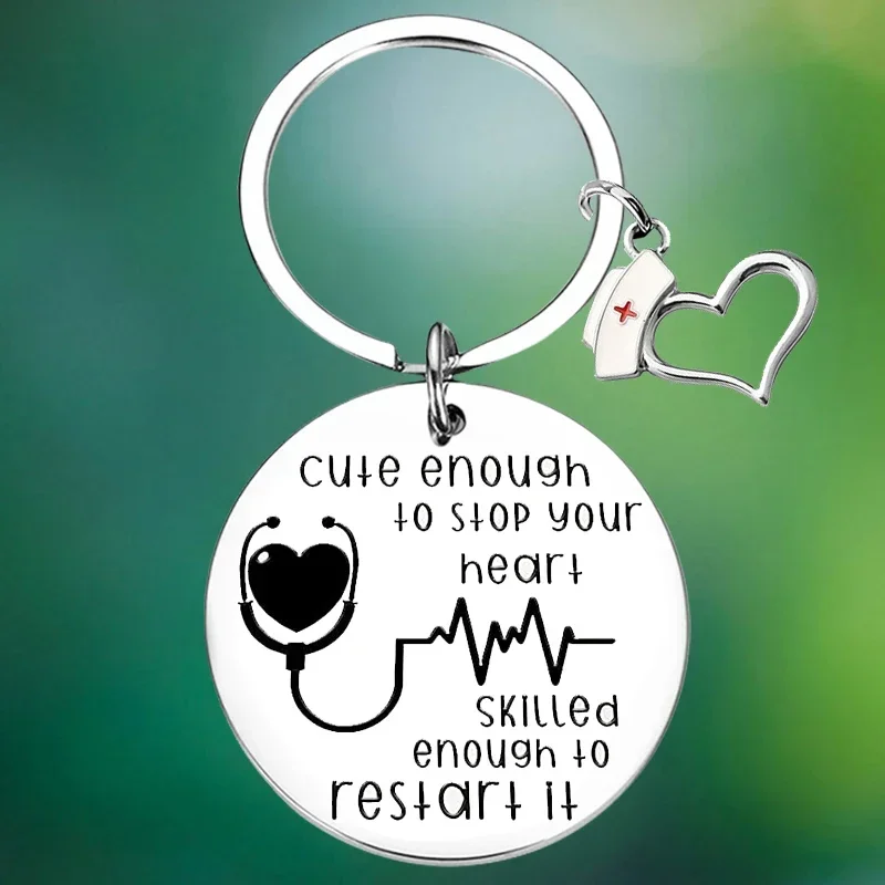 

Nurse Gifts Keychain Nurse Appreciation Key Chain Pendant Nursing RN Nurse Students Graduation Gifts