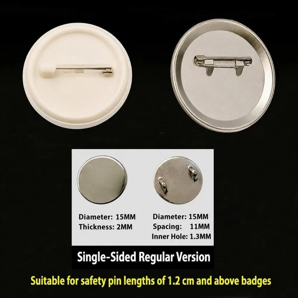 4Pairs Magnetic Brooch To Fridge Magnet Converter Brooch to Fridge Magnet DIY Accessories Pin Magnet Adapter Lapel Pin Magnet