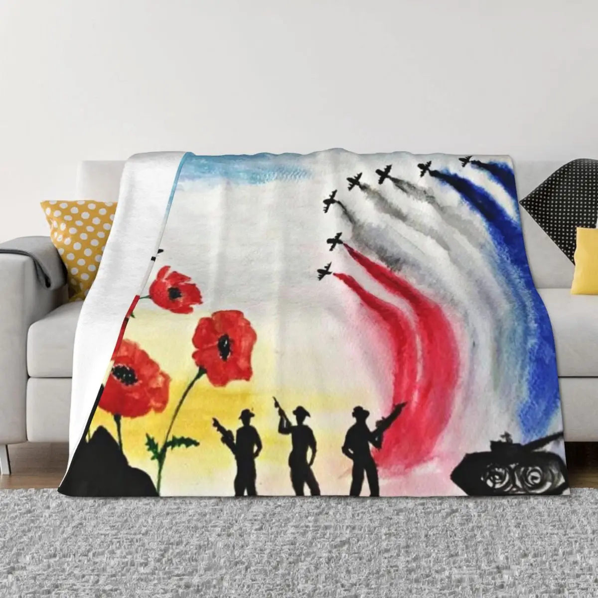 

Lest We Forget Throw Blanket Travel Blankets For Sofas Designers Blankets