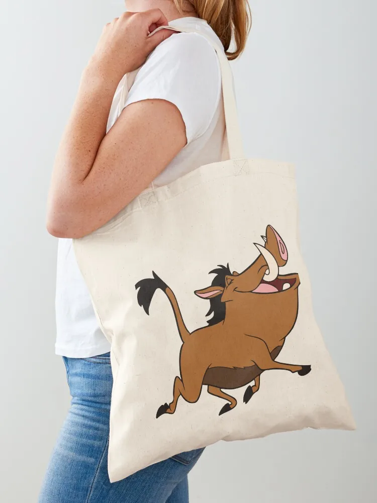 

Pumbaa Tote Bag shopper bags tote bag screen canvas shopping bag Canvas stote