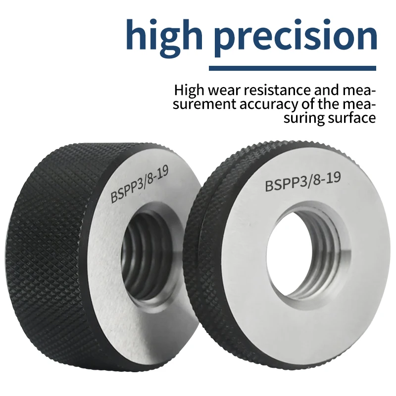 

Прямая трубная резьба VOKET TAP BSPP (55) ° Инструменты для проверки резьбовых колец (японский стандарт) 1/16, 1/8, 1/4, 1/2, 3/4, 3/8, 1-11