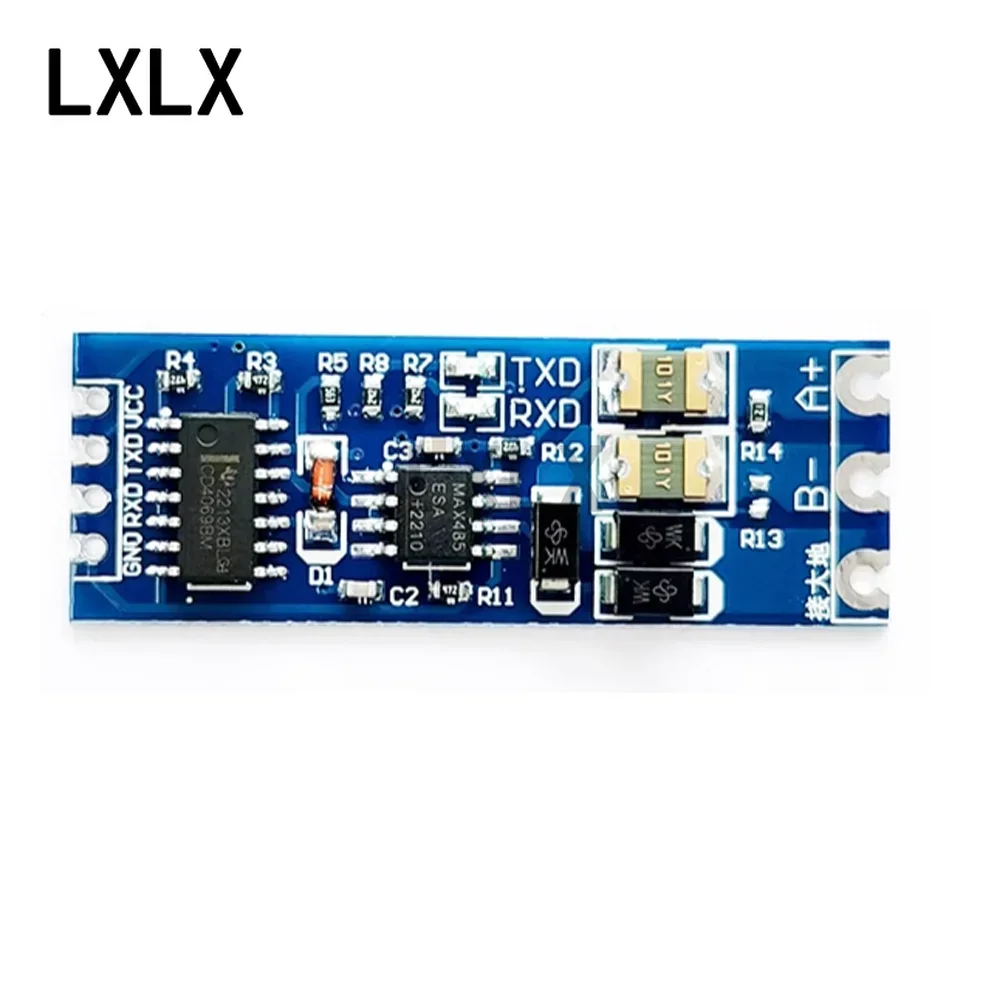 10PCS Microcontroller TTL To RS485 Module Serial UART Level Interchange Hardware Automatic Flow Control