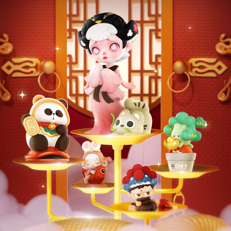 

Blessing Amulet series blind box mystery box kawaii Caixa Caja surprise dolls girls gift anime action figure toys