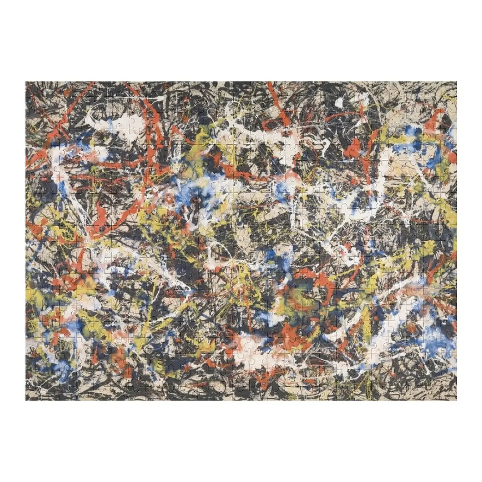 

Jackson Pollack - Convergence Jigsaw Puzzle Photo Personalized Gifts Toddler Toys Children Puzzle