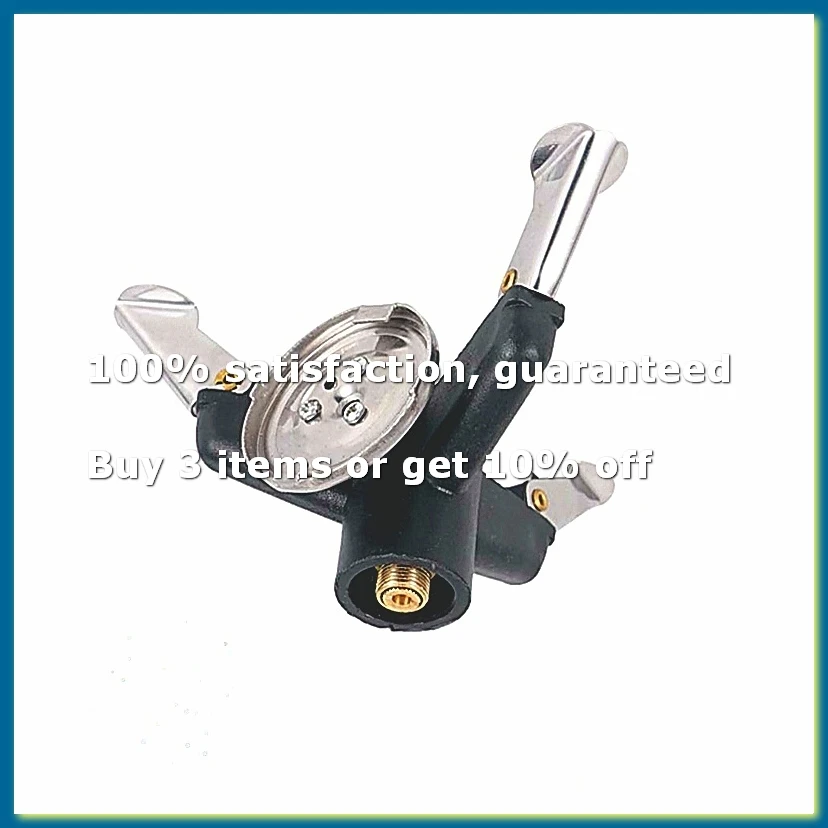 Outdoor Camping Stove Converter Head Converter Long Gas Tank with Stove Head Bracket Copper Core with Self-Locking-A49I