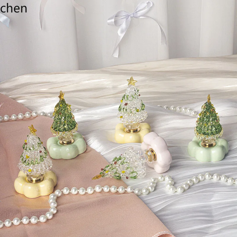 H1 spot glass lampwork desktop small ornaments mini cute healing christmas gift ceramic rotate