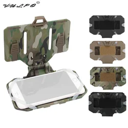 VULPO Tactical Folded Navigation Board Molle Mobile Phones Navigator Holder Vest Chest Bag Admin Panel Hunting Vest Accessories