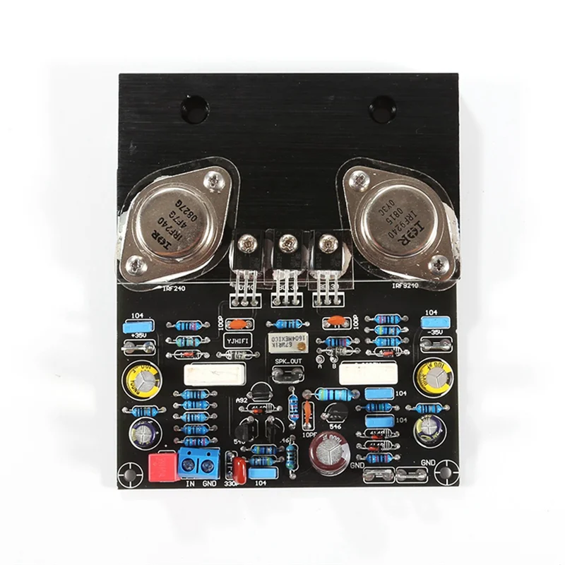 

【Flash Sale】Power Amplifier Audio Board Module Gold Sealed IRF240 IRF9240 K20 Class A Subwoofer Amplifier Module Easy Install Ea