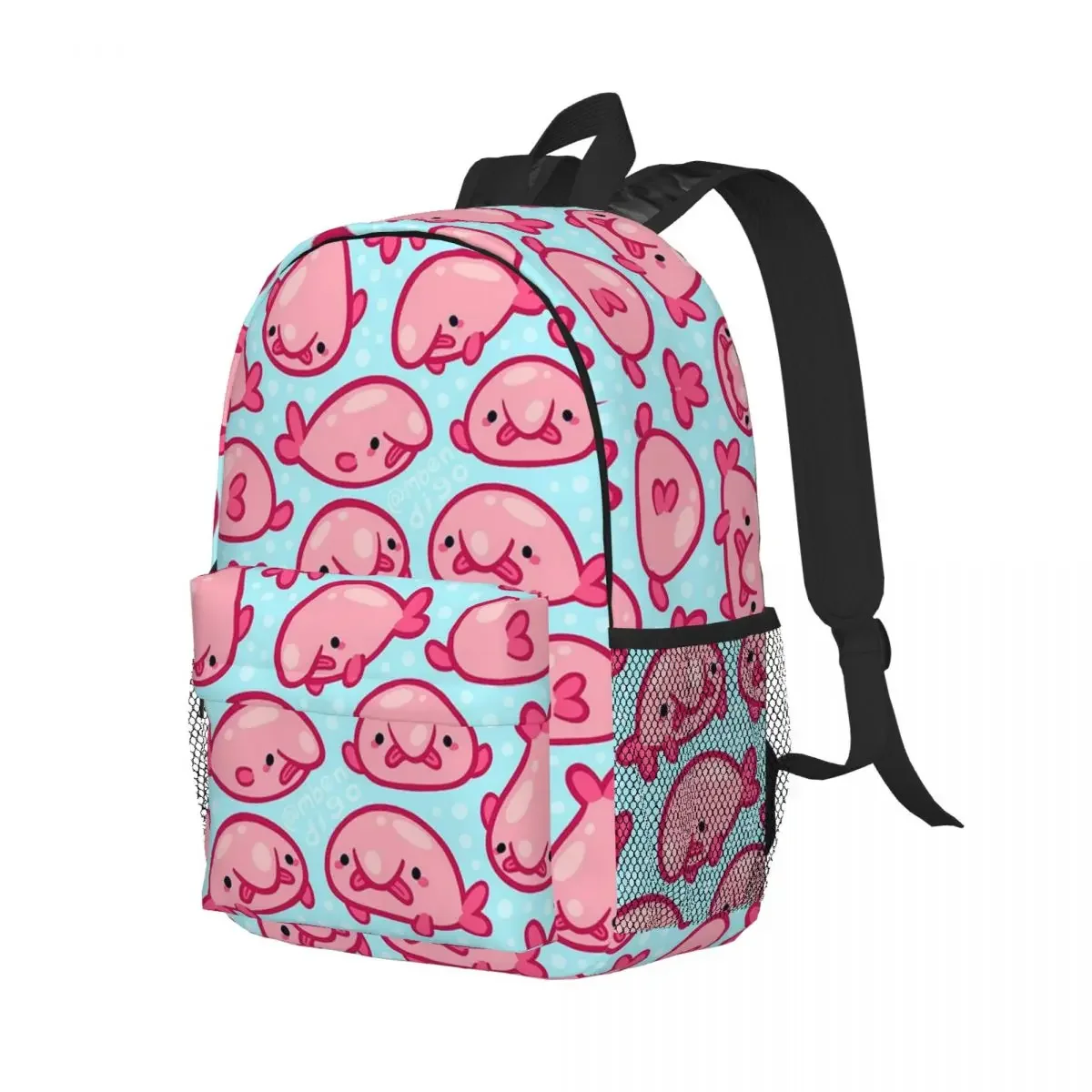 Blob 2.0 Backpacks Boys Girls Bookbag Cartoon Students School Bags Laptop Rucksack Shoulder Bag Large Capacity