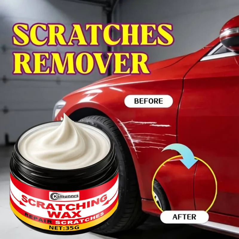 Car Scratch Repair Paste Scratch Remover for Cars Trucks and Motorcycles Swirl Mark Polishing Wax