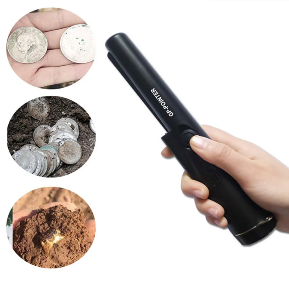 Detector de metales de escaneo profundo que detecta metales/dorados/monedas en el suelo, con cubierta protectora mejor utilizada con pala de excavación