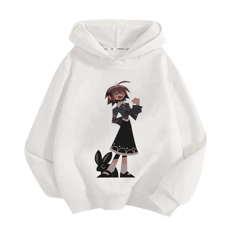 Fundamental Paper Education Hoodies for Children Winter Anime Sweatshirt Kids Warm Thickening Pullover Boys Girls Clothes Gift