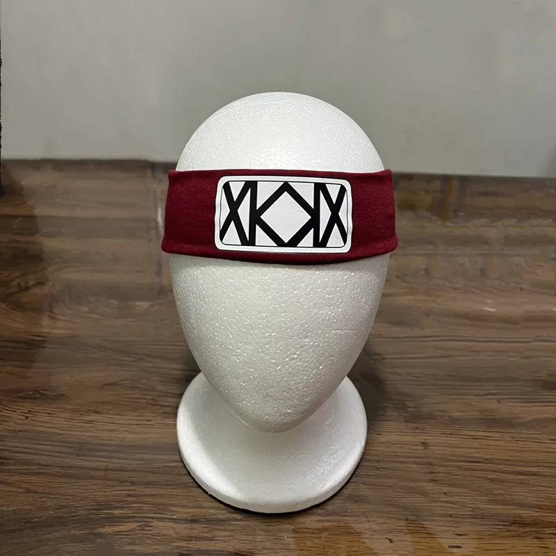 Anime Hunter x Hunter Headband Logo Killua Zoldyck Cosplay Head Wear BandUnisex Printed Outdoor Party Accessories