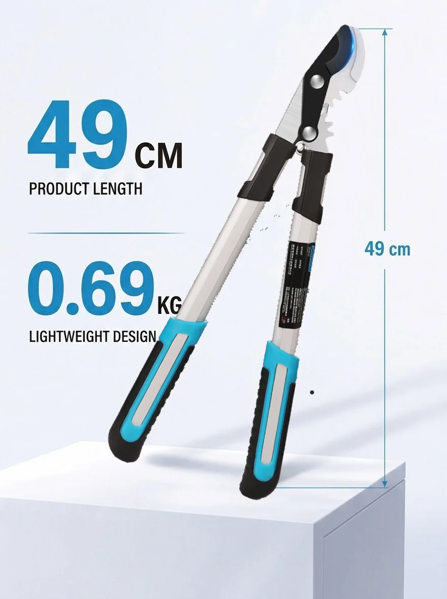 A Labor-Saving, Durable  Pruner Makes Trimming Thick Branches and Home Gardening Maintenance Easier