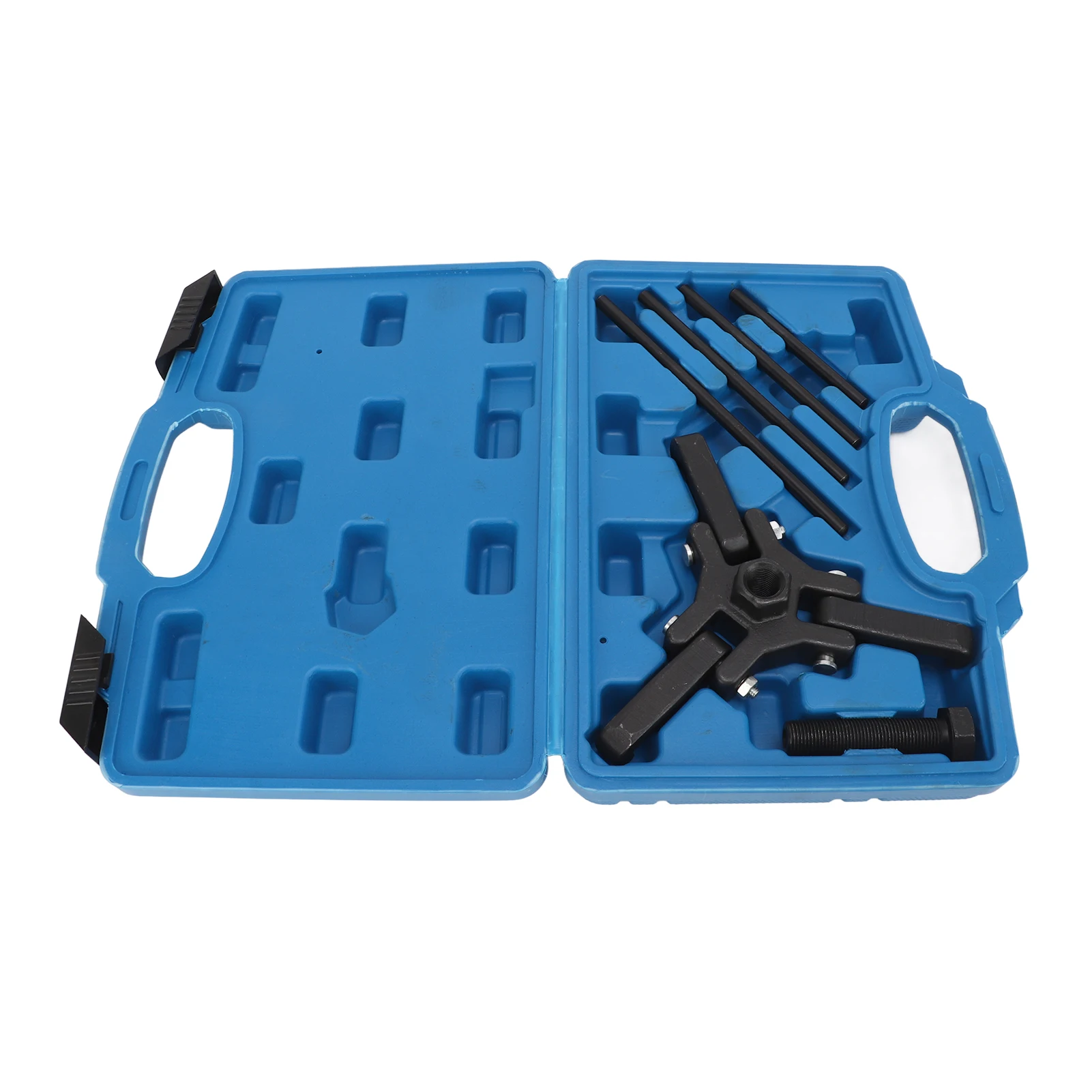 6pcs Harmonic Balancer Puller Set, Carbon Steel Damper Pulley Puller Kit For Chrysler GM And Mitsubishi Engine Service