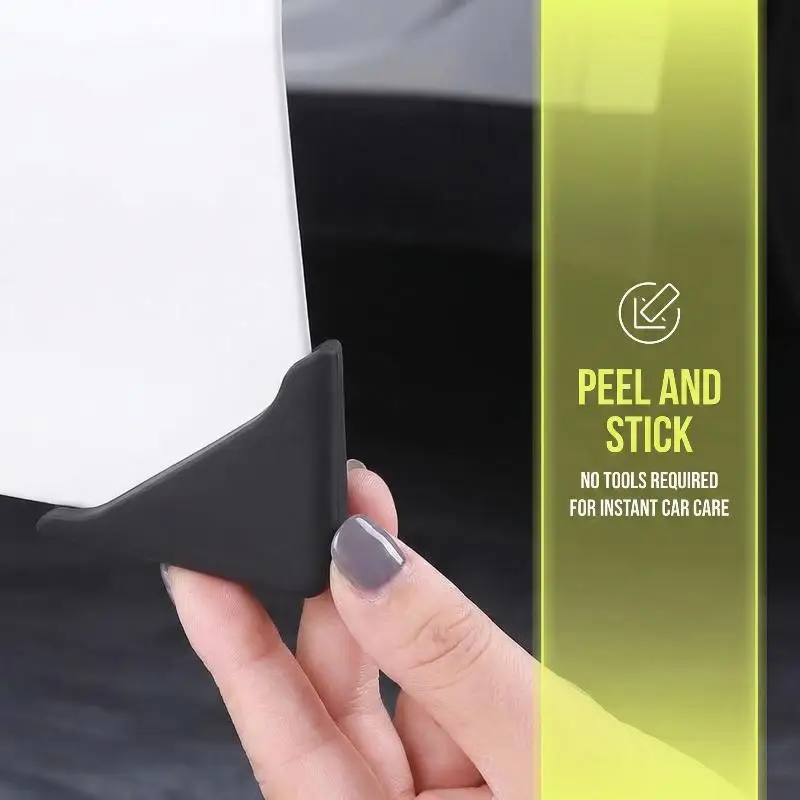 Picture 7: 4PCS TPR Car Door Corner Cover Bumper Crash Protector Anti-Crash Protection Auto Care