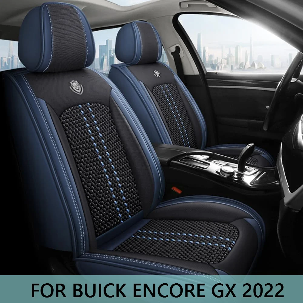 Fundas de asiento de coche de cuero PU |   Impermeable, a prueba de manchas y resistente al desgaste. |   Adecuado para BUICK ENCORE GX 2022
