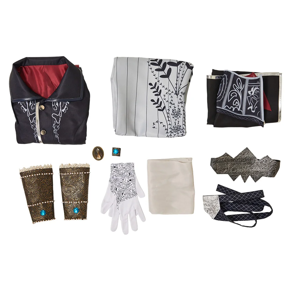 لعبة Elden التأثيرية الدائري التأثيري دوقة عباءة السراويل حفلة تمويه لعب الأدوار طقم ملابس الهالوين كرنفال الدعاوى للنساء