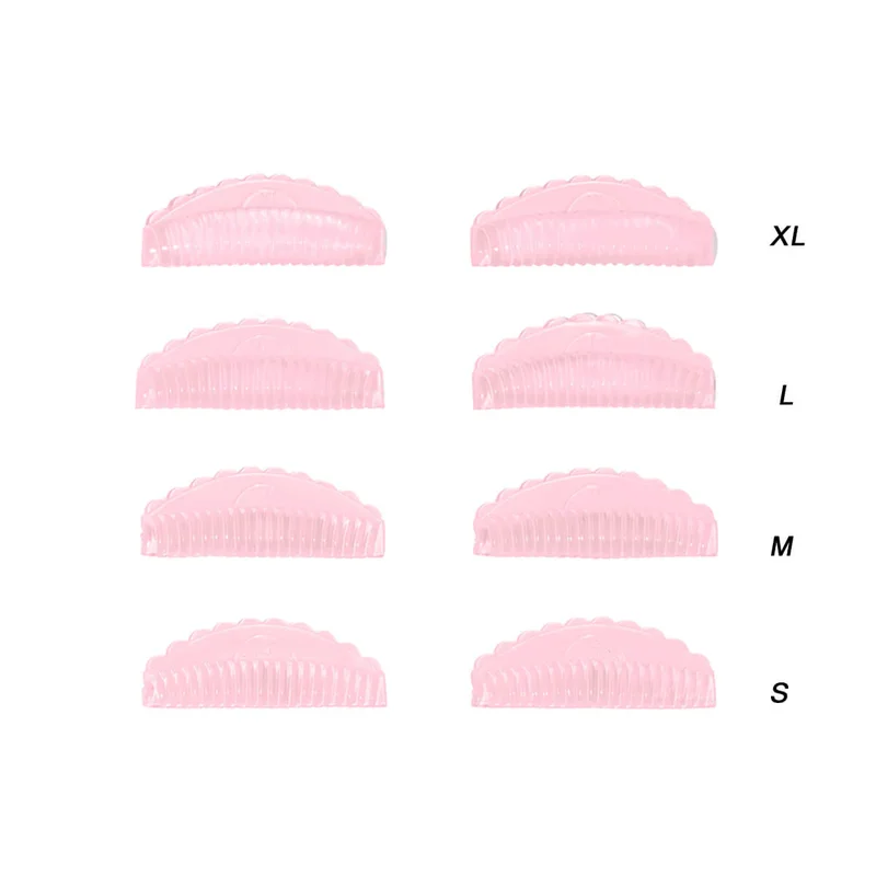 4pcs Silicone Eyelash Perming lamination Pad Lash Lift Shields Lash Lifting Rods Kit 3D Lashes Extension Curler Applicator Tools