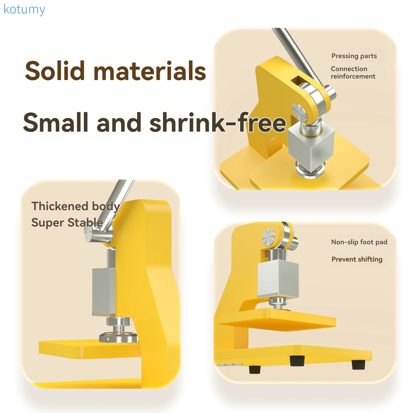 Small Desktop Manual Die Cutting Press Machine, Knife Mould Punching Flattening Stamping Machine