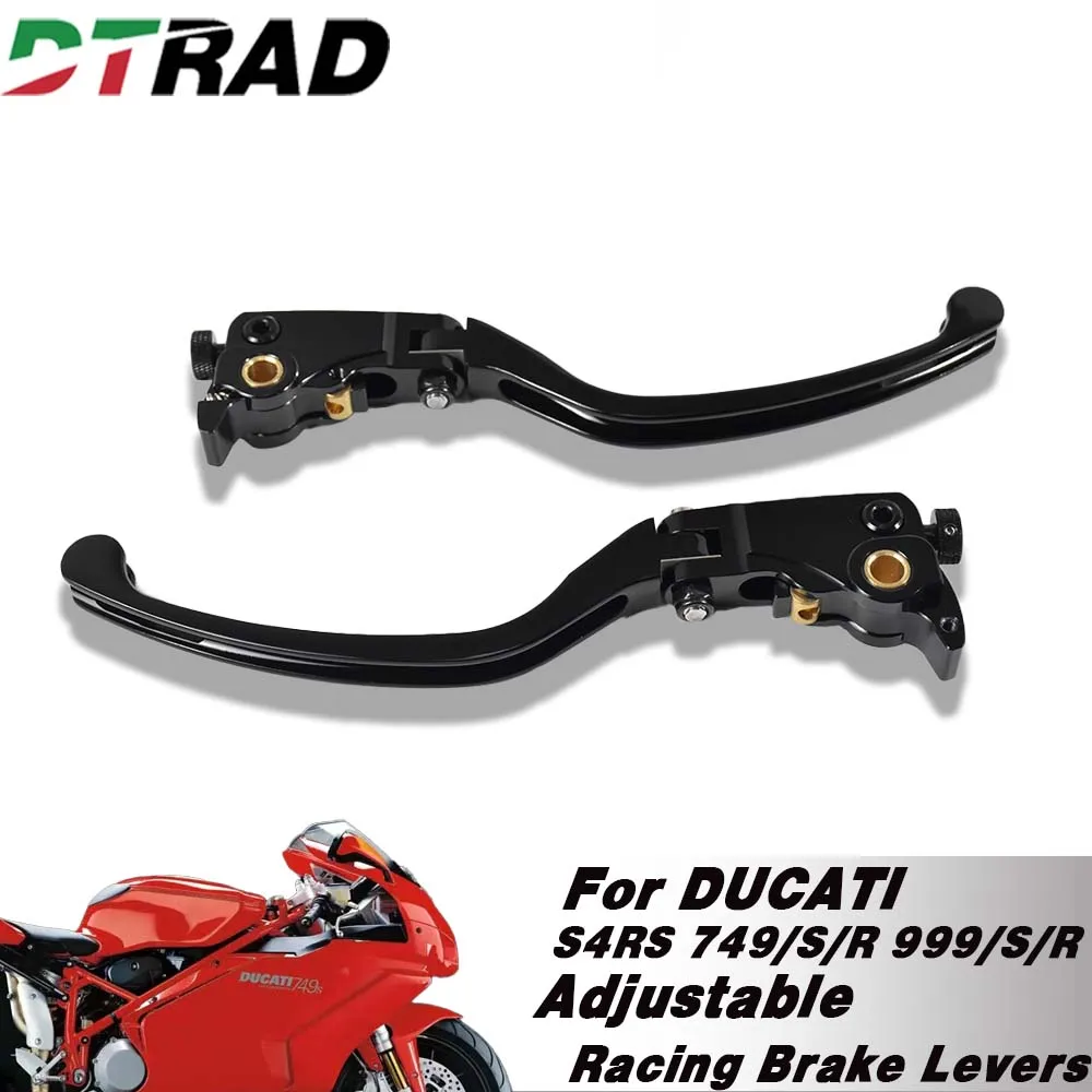 

Adjustable Folding CNC Brake Clutch Levers For DUCATI S4RS 749/S/R 999/S/R Motorcycle Modified Accessories Protect Handle Kit