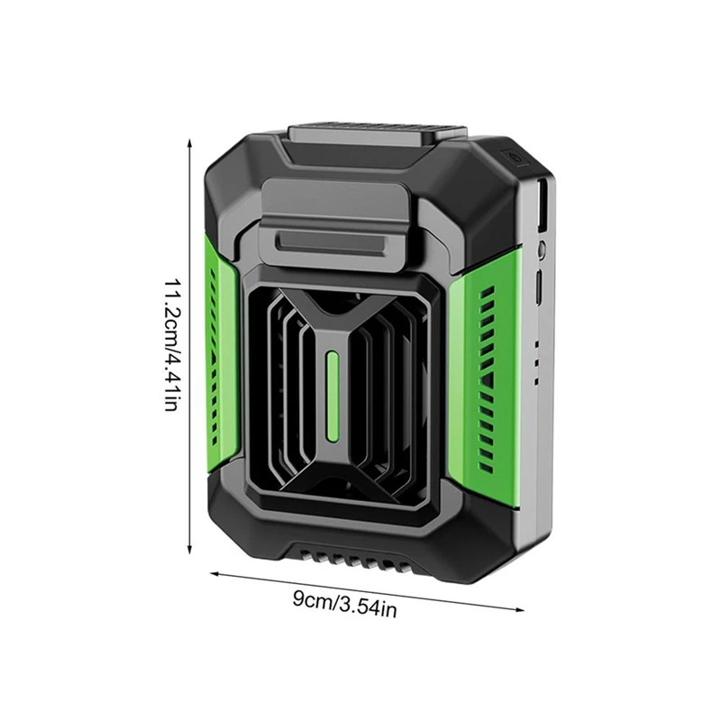 USB 충전식 미니 휴대용 선풍기, 행잉 허리 선풍기, 야외 캠핑 하이킹 등산 러닝 스포츠 액세서리