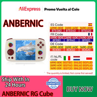 ANBERNIC RG Cube Video Handheld Game Console Android 13 T820 RGB Joystick 5200mAh Gaming Conso