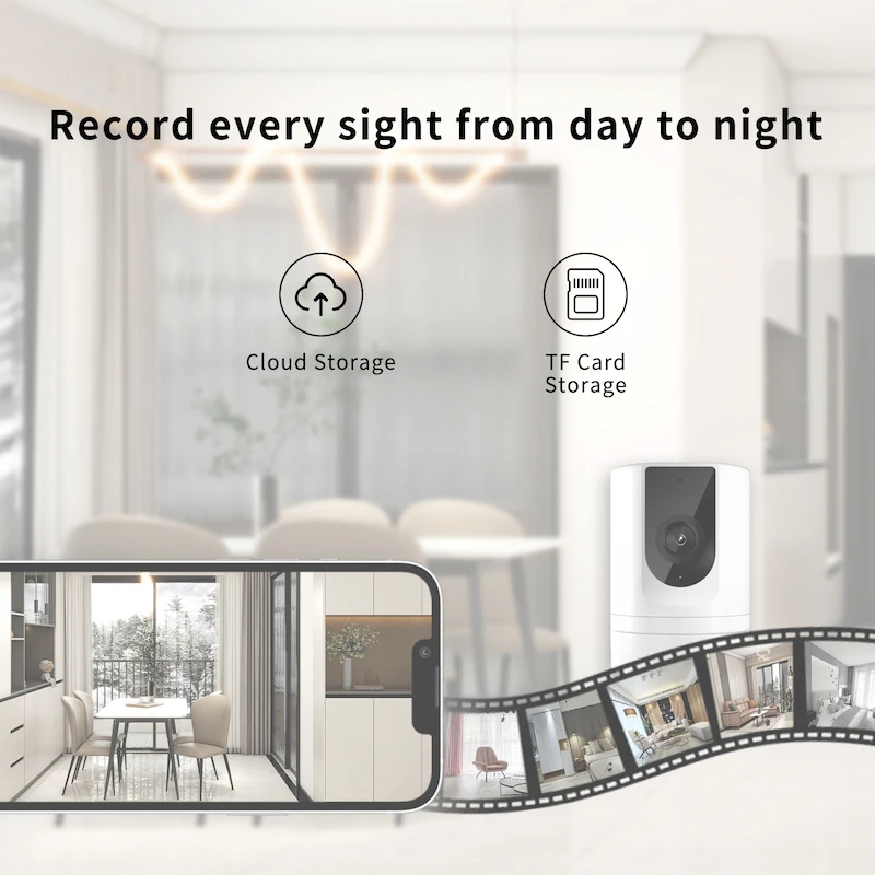 Pet Camera ,Security Camera Indoor,Pet Camera with Phone App, ,Security Camera Indoor，Foldable Baby Camera for Home Security image 6